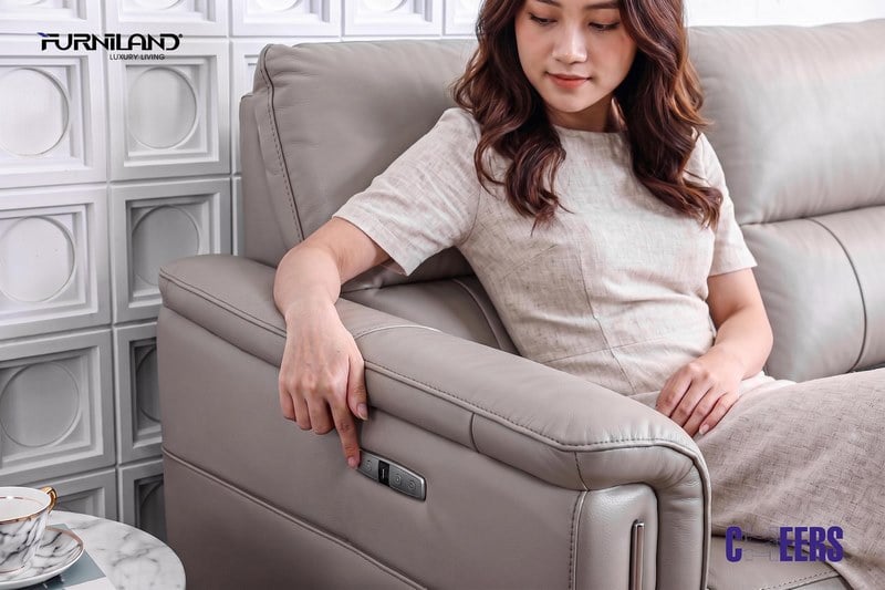 Sofa chỉnh điện Briston - Sofa thông minh - Cheers sofa