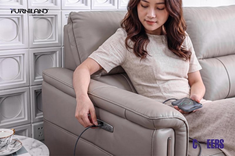 Sofa chỉnh điện Briston - Sofa thông minh - Cheers sofa