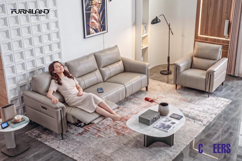 Sofa chỉnh điện Briston - Sofa thông minh - Cheers sofa