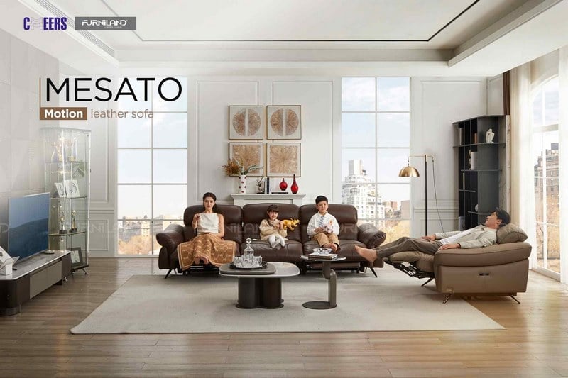 Sofa thông minh chỉnh điện Mesato - Cheers sofa