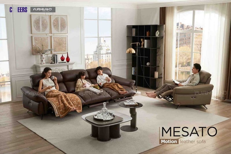 Sofa thông minh chỉnh điện Mesato - Cheers sofa