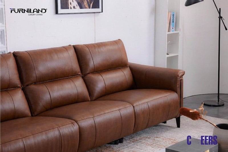 Sofa nhập khẩu Briston băng 4 - Sofa chỉnh điện Cheers
