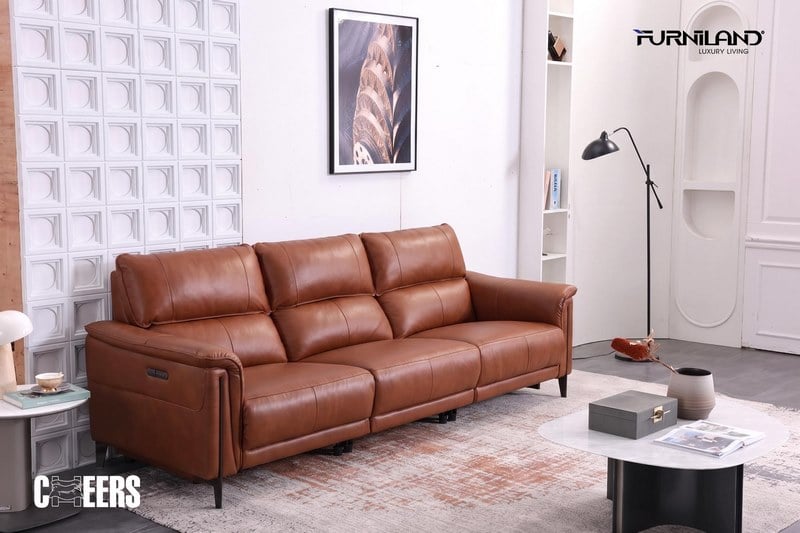 Sofa nhập khẩu Briston băng 4 - Sofa chỉnh điện Cheers