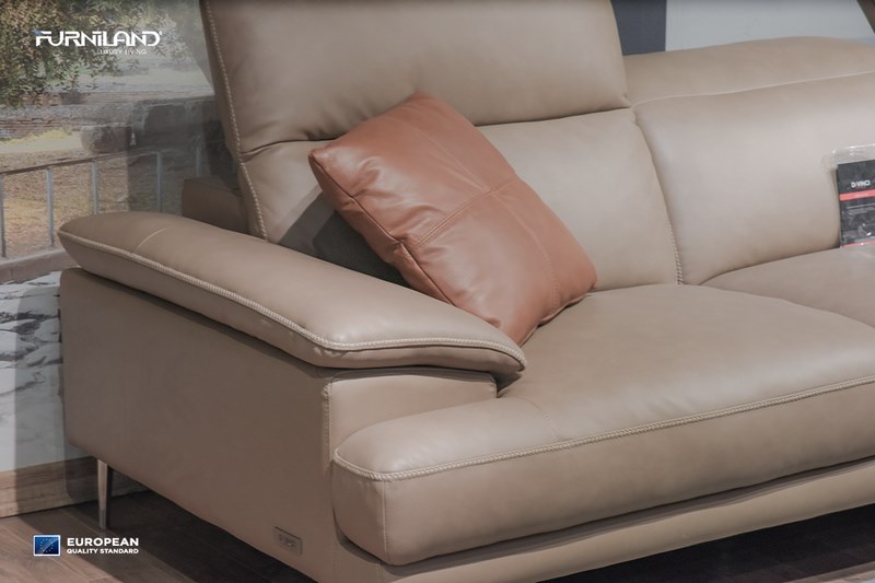 Sofa góc Bellano - Sofa Da Thật Nhập Khẩu - Sofa Cao Cấp - Sofa Italia