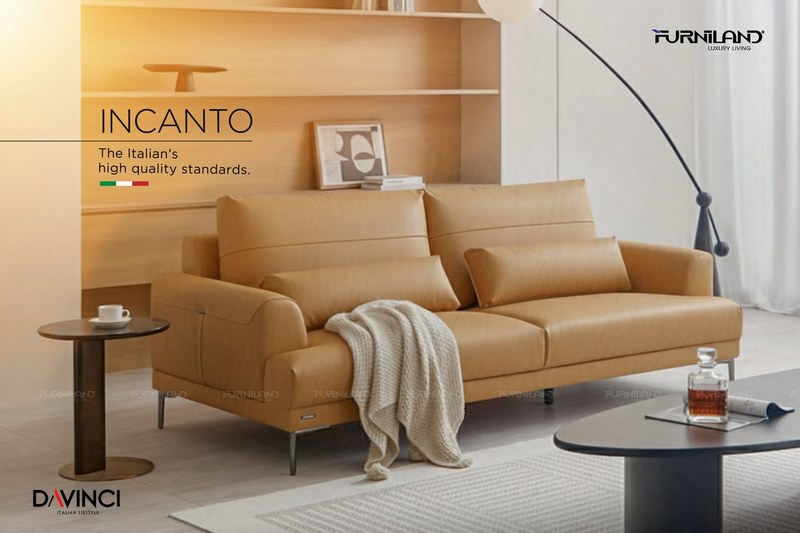 Sofa Phòng Khách Nhập Khẩu Cao Cấp - Incanto Băng 3