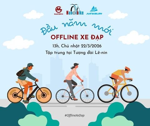 [THÔNG BÁO] BUỔI OFFLINE XE ĐẠP ĐẦU NĂM MỚI