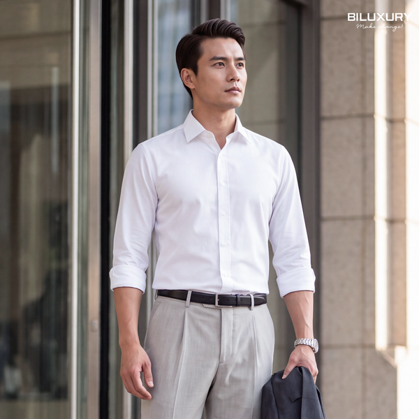 3+ STYLE SƠ MI TRẮNG NAM: CHỈN CHU VÀ LINH HOẠT SUỐT MỌI LỊCH TRÌNH