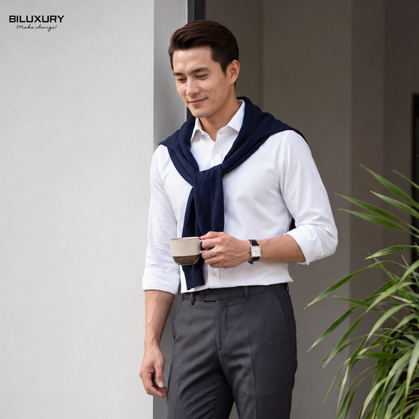 3+ STYLE SƠ MI TRẮNG NAM: CHỈN CHU VÀ LINH HOẠT SUỐT MỌI LỊCH TRÌNH