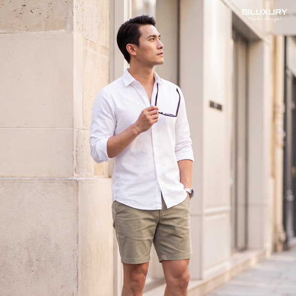 3+ STYLE SƠ MI TRẮNG NAM: CHỈN CHU VÀ LINH HOẠT SUỐT MỌI LỊCH TRÌNH