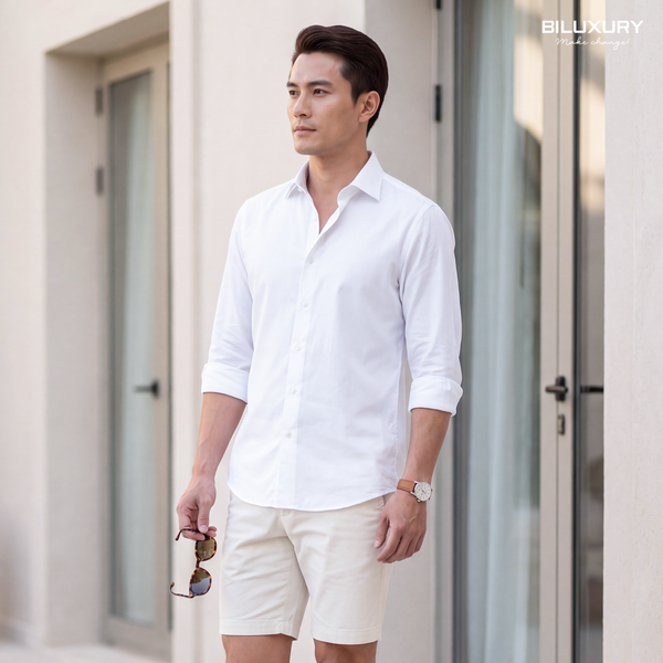 3+ STYLE SƠ MI TRẮNG NAM: CHỈN CHU VÀ LINH HOẠT SUỐT MỌI LỊCH TRÌNH