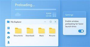 Cách Bật Tính Năng Preloading File Explorer Trên Windows 11