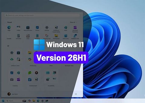 Windows 11 26H1 chính thức ra mắt với bản Preview Build 28000,
