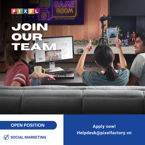 TUYỂN DỤNG VỊ TRÍ SOCIAL MARKETING