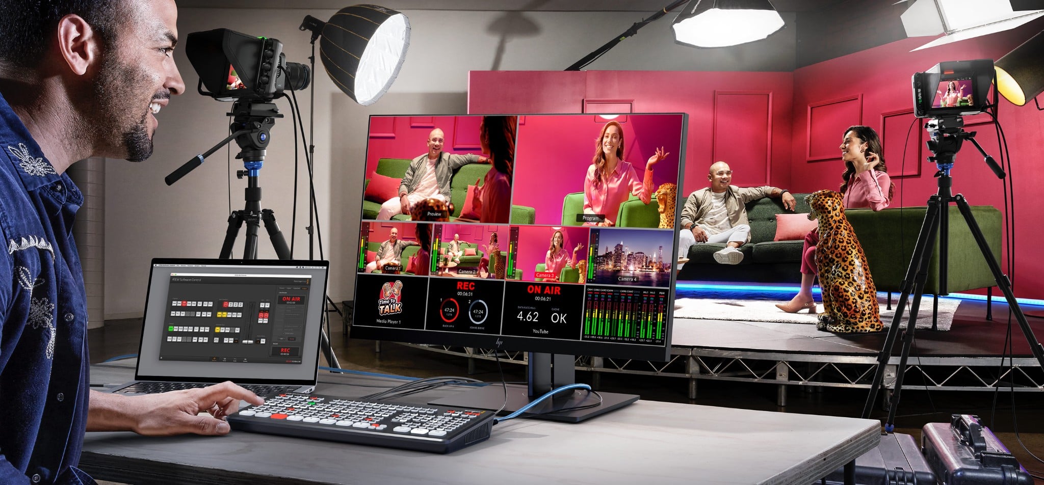 Bứt Phá Tốc Độ Hậu Kỳ Với ATEM ISO & DaVinci Resolve 21
