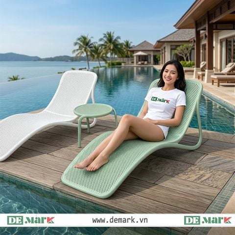 Ghế Hồ Bơi Nhựa Đúc MTN3066 DeMark – Thiết Kế Ôm Dáng, Bền Đẹp Chuẩn Resort