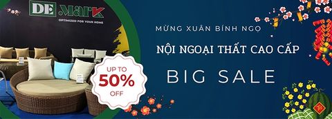 Giảm Đến 50% – Săn Nội Thất Xịn Đón Tết Ngay