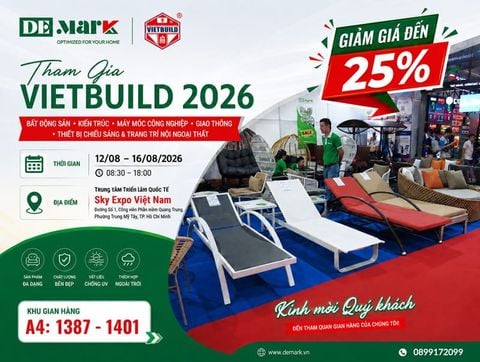Demark Furniture Vietbuild Tháng 8- 2026 – Ưu Đãi Đến 15%
