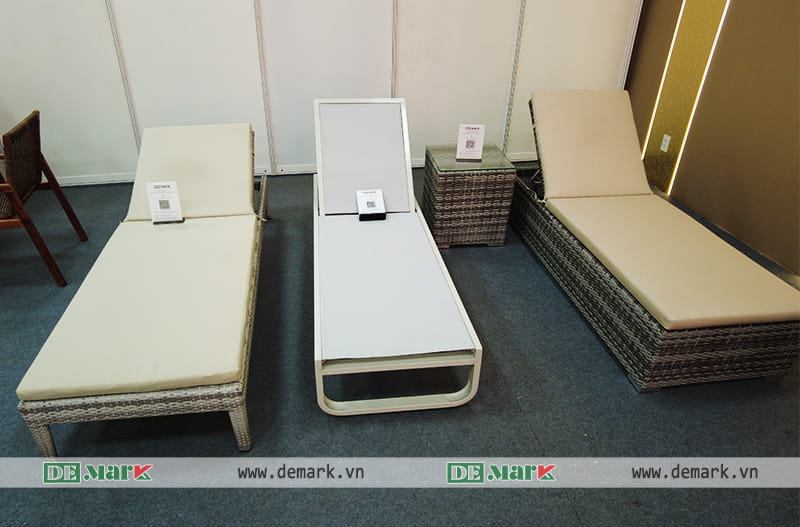 Sofa, bàn ghế và nội thất ngoài trời Demark được trưng bày tại Vietbuild 2026.