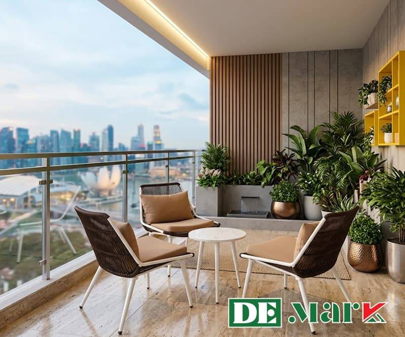 Bàn Ghế Ban Công Nhựa Giả Mây MT2057