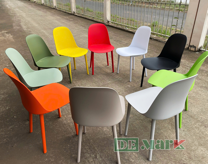 Ghế Ăn Nhựa MTN3000 chất liệu nhựa PP cao cấp phong cách tối giản