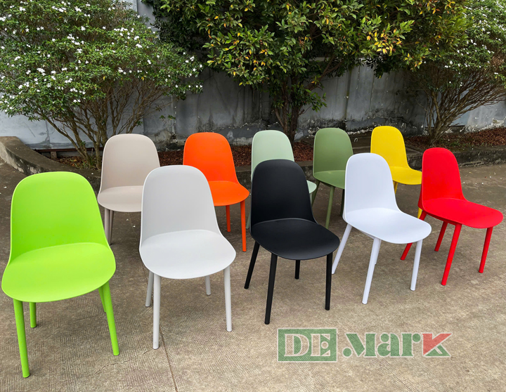 Ghế Ăn Nhựa MTN3000 chất liệu nhựa PP cao cấp phong cách tối giản