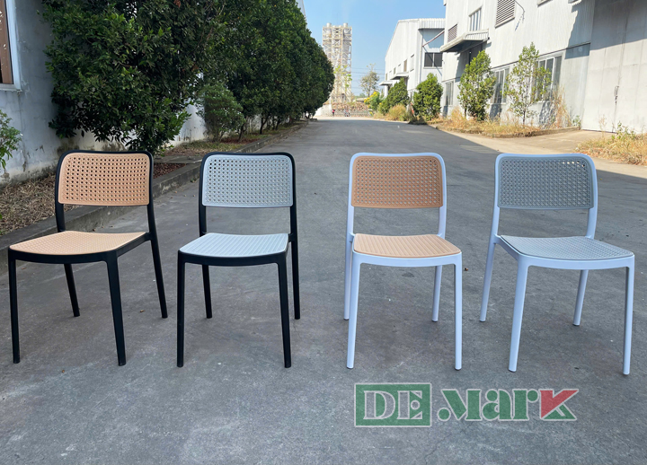 Ghế nhựa PP hiện đại MTN3051 vân mây