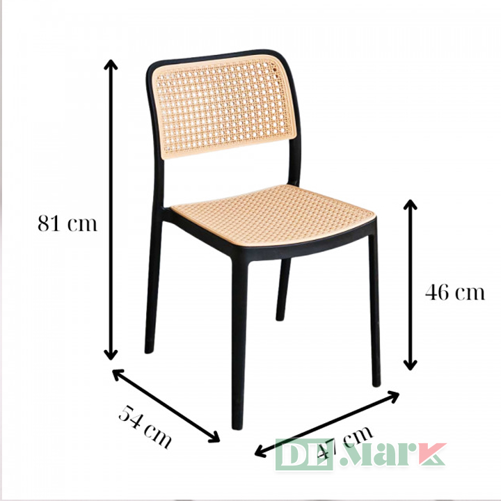 Ghế nhựa PP hiện đại MTN3051 vân mây