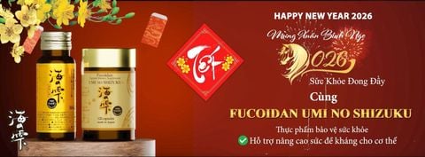 Promotion TET 2026: Sức khỏe Đong đầy cùng UMI NO SHIZUKU