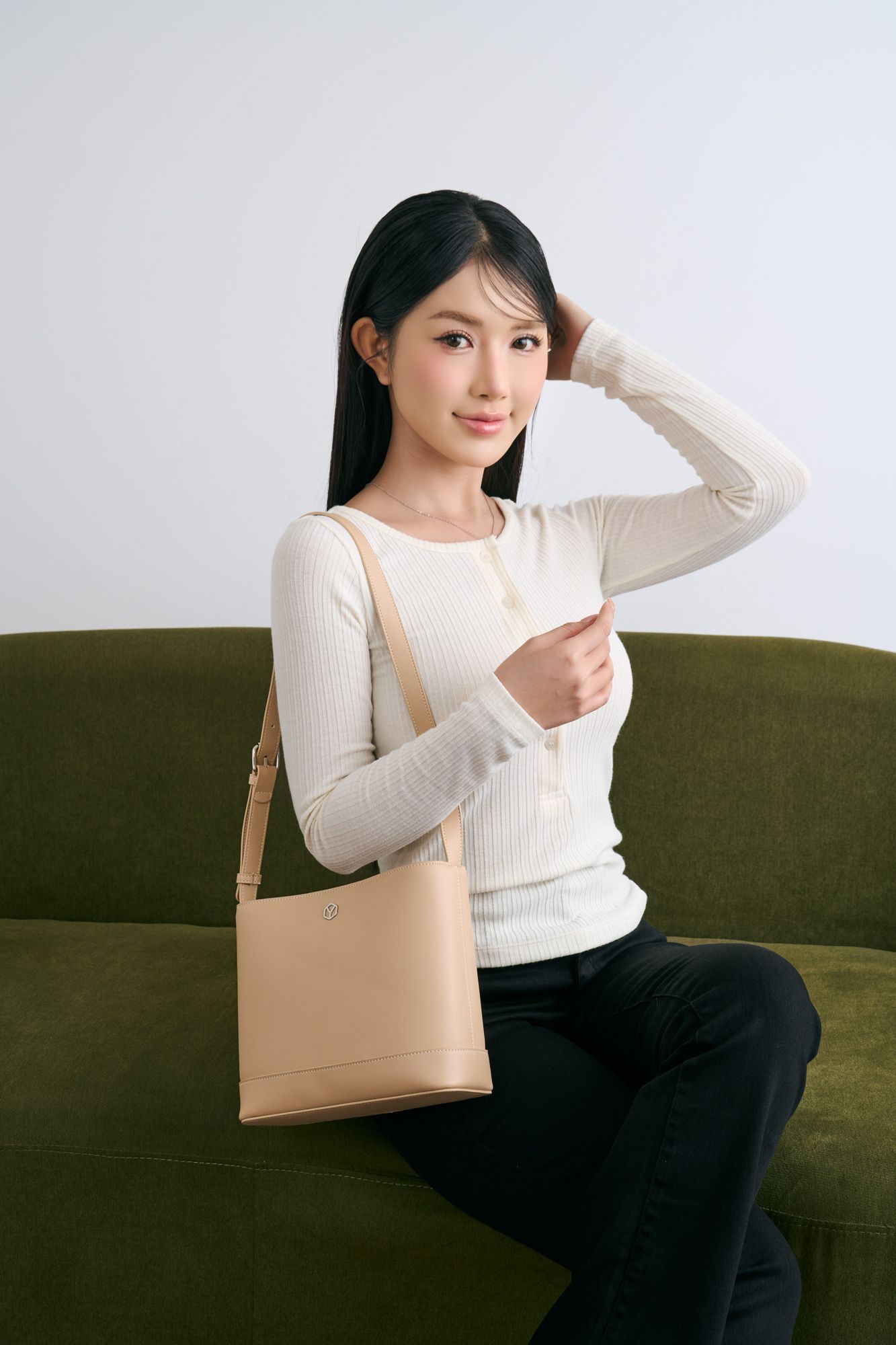 Túi Yuumy (Thời trang nữ - Túi đeo vai da Seasand YN299)