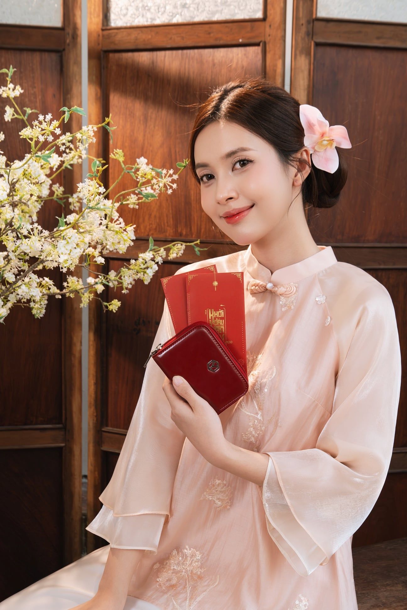 Ví nữ YUUMY YV120 (Màu Đỏ)