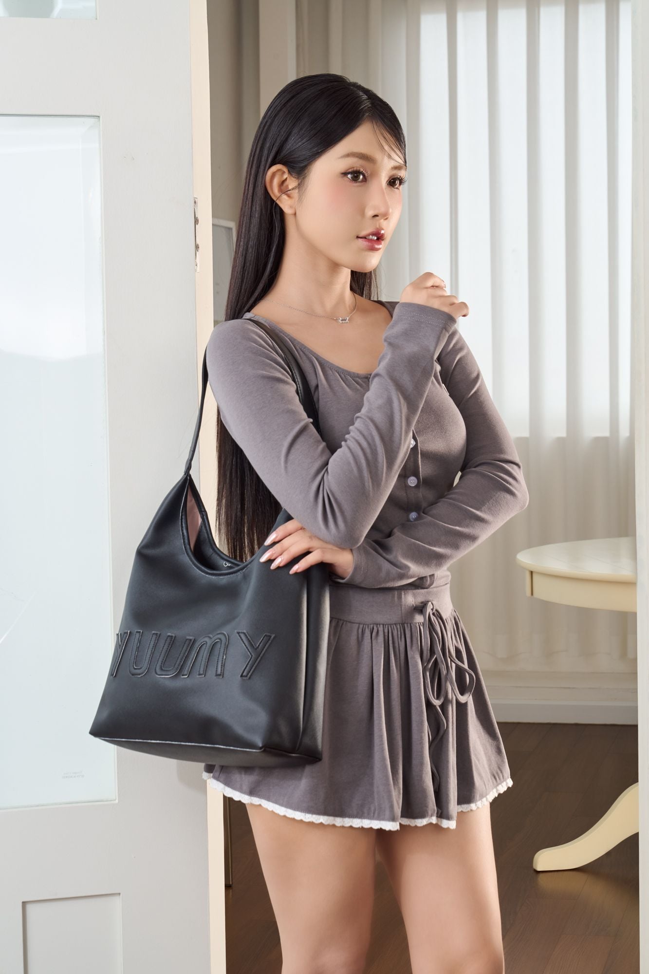 Túi Yuumy (Thời trang nữ đeo vai - Túi xách da Seasand YTX70)