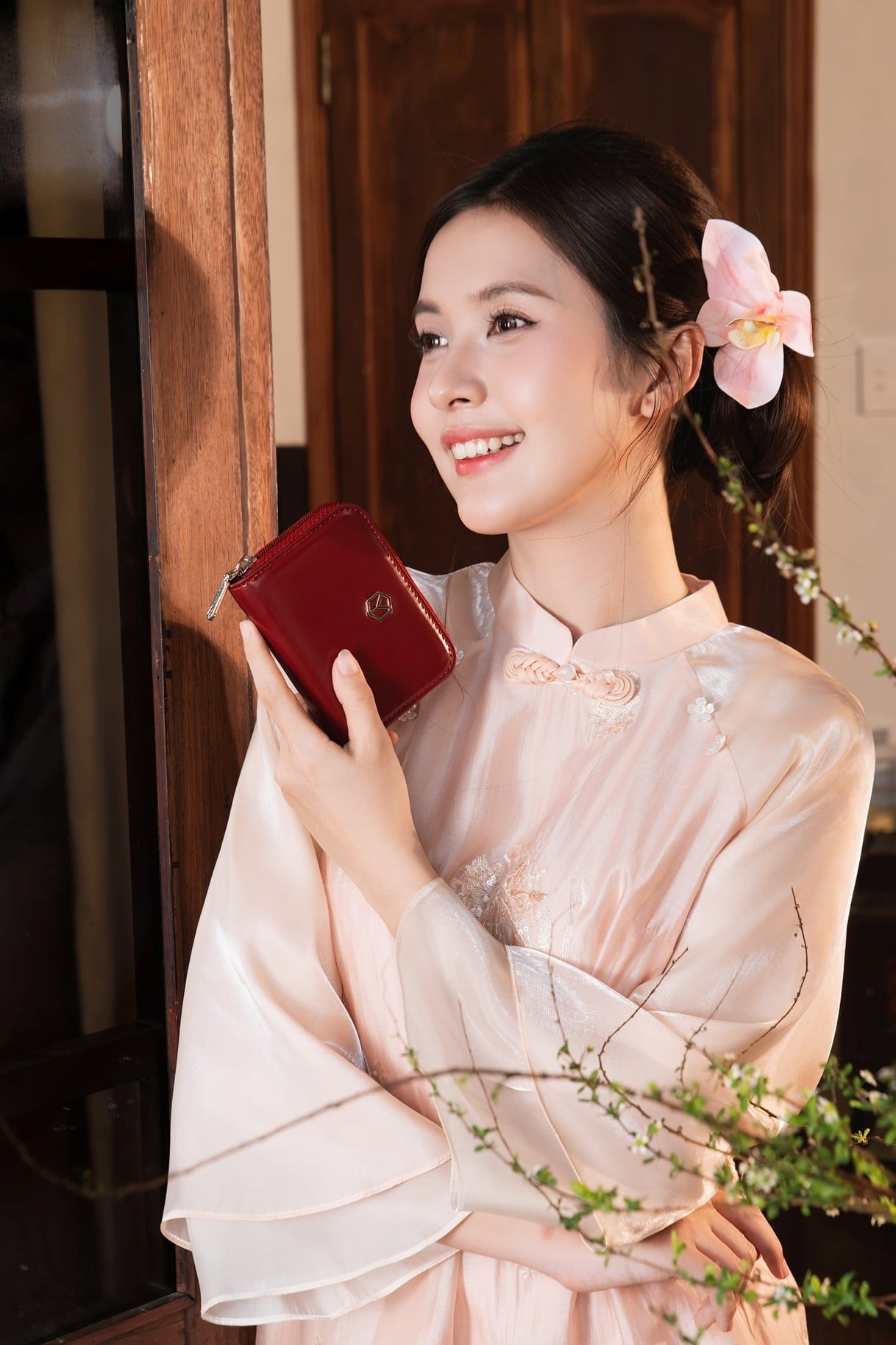 Ví nữ YUUMY YV120 (Màu Đỏ)