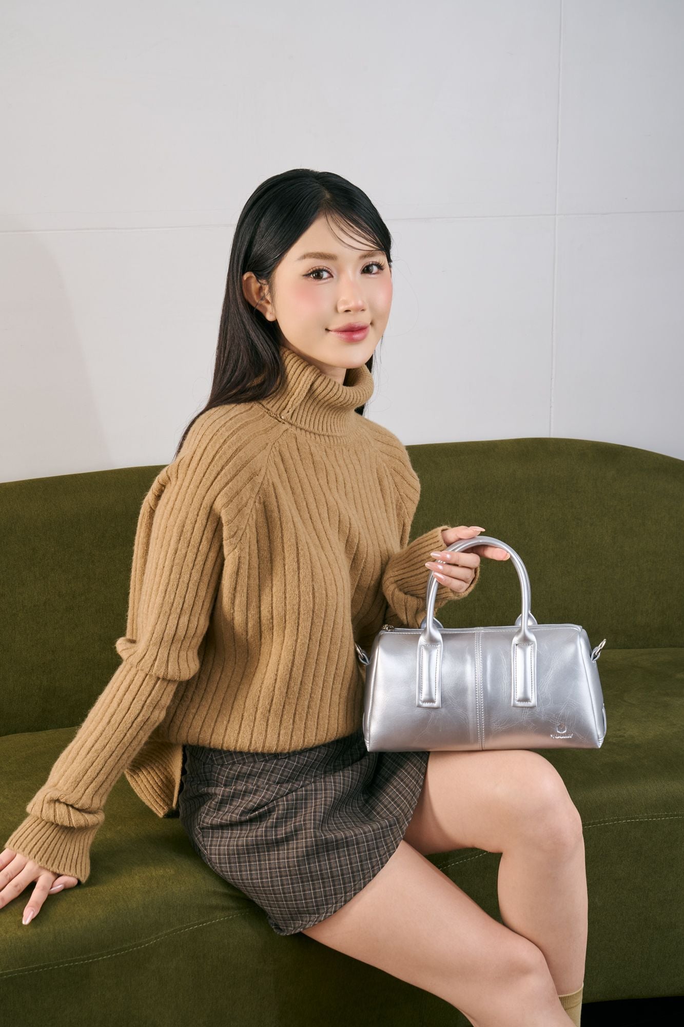 Túi Yuumy (Thời trang nữ dáng hộp cỡ trung cá tính - Túi xách da Seasand YTX80)