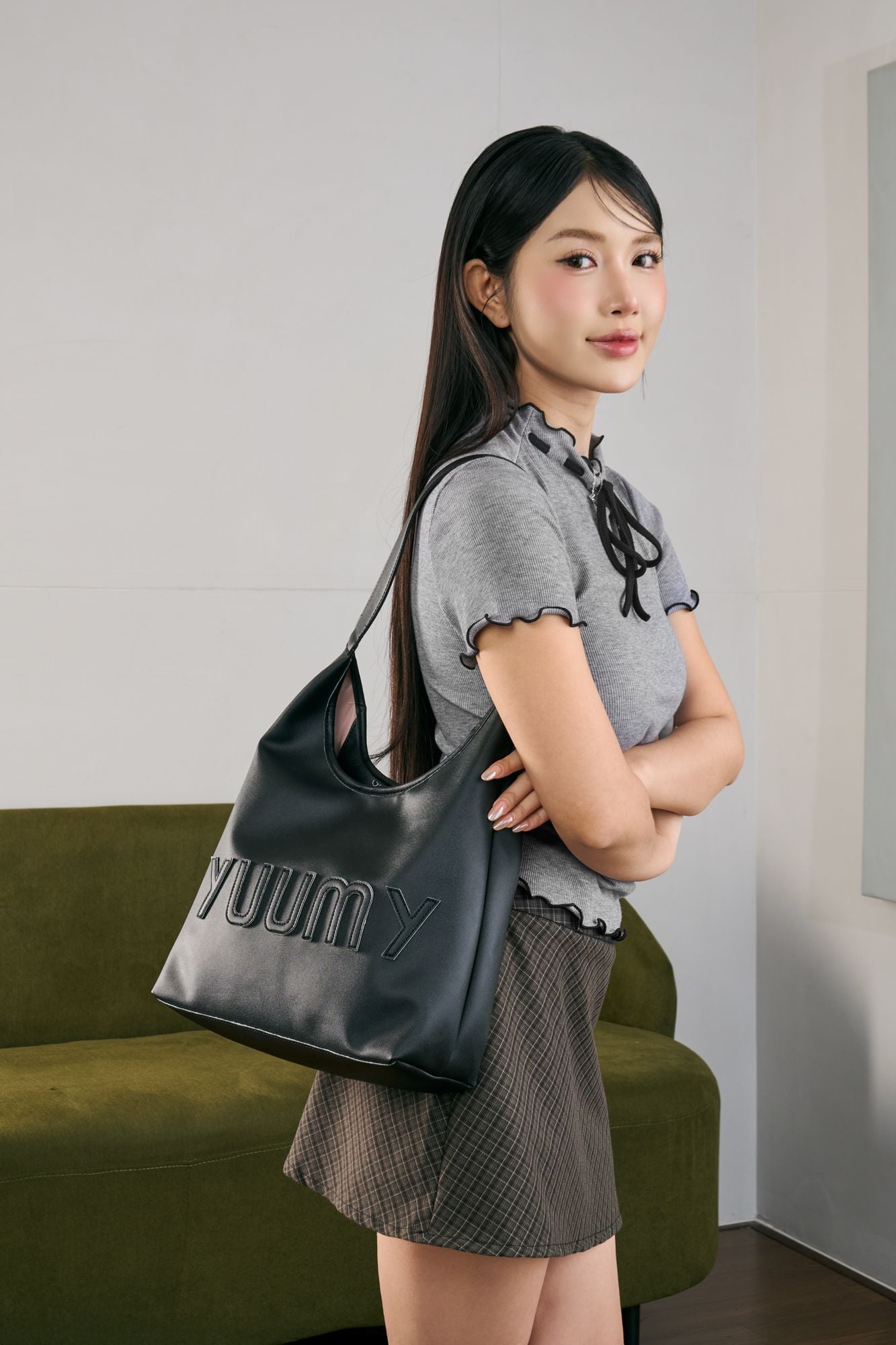 Túi Yuumy (Thời trang nữ đeo vai - Túi xách da Seasand YTX70)