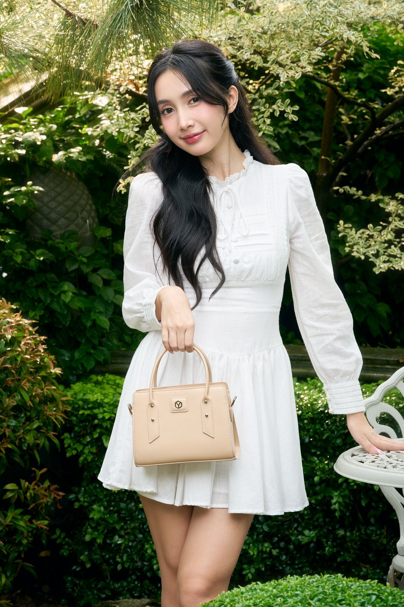 Túi Yuumy (Thời trang nữ thiết kế sang trọng size 21 - Túi xách da Smooth YTX79)