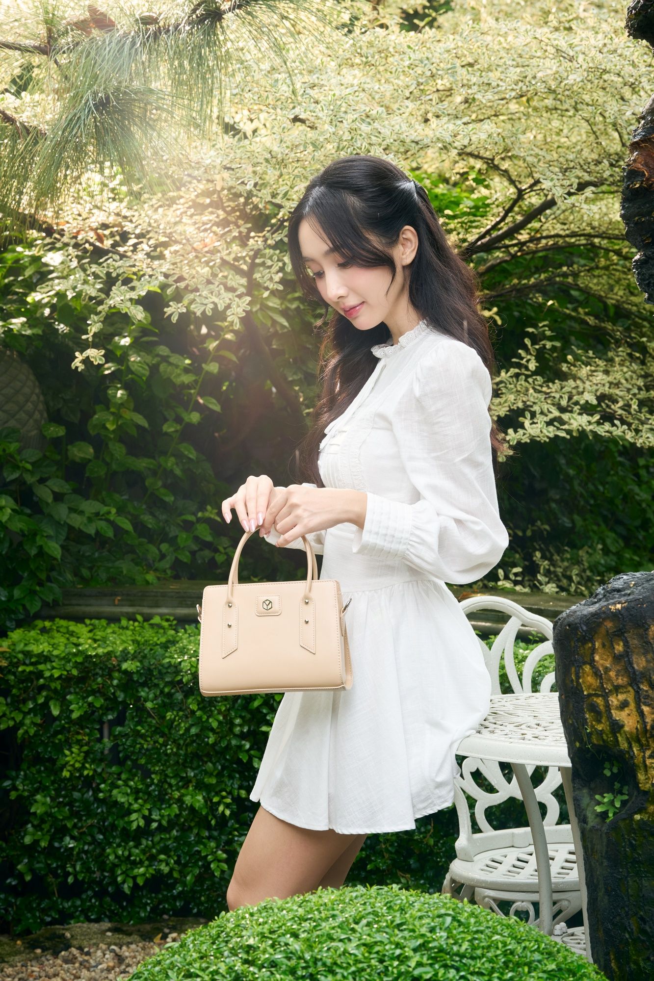 Túi Yuumy (Thời trang nữ thiết kế sang trọng size 21 - Túi xách da Smooth YTX79)