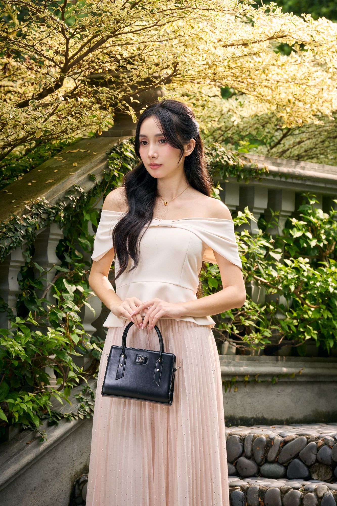 Túi Yuumy (Thời trang nữ thiết kế sang trọng size 21 - Túi xách da Smooth YTX79)