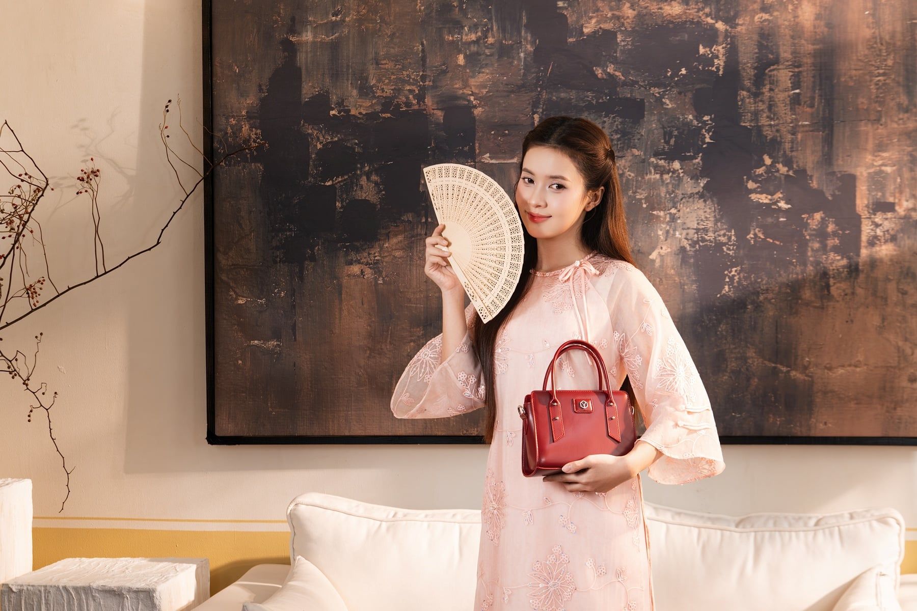 Túi xách nữ YUUMY YTX79 (Màu Đỏ)