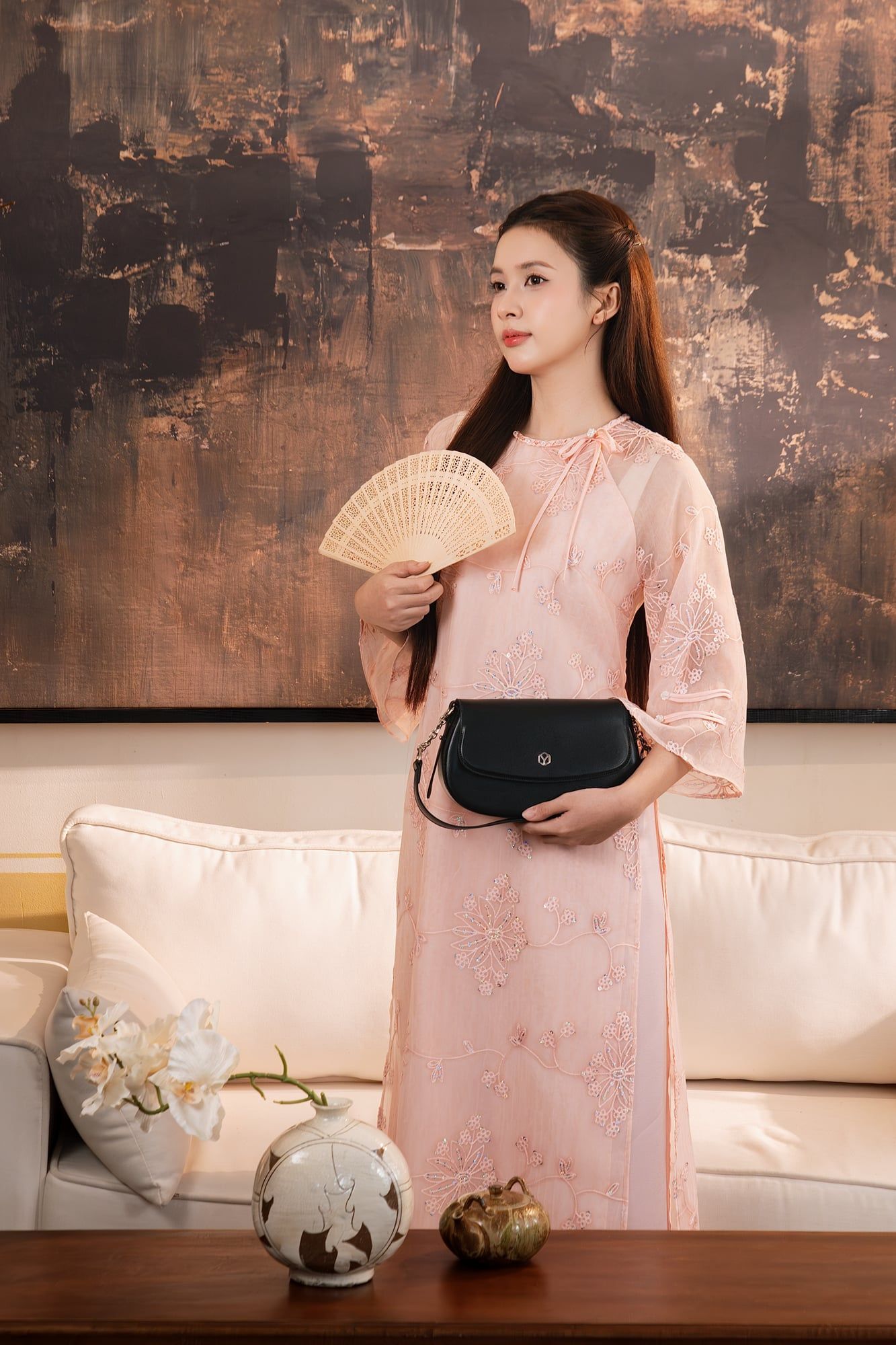 Túi đeo vai nữ YUUMY YN340 (Màu Đen)