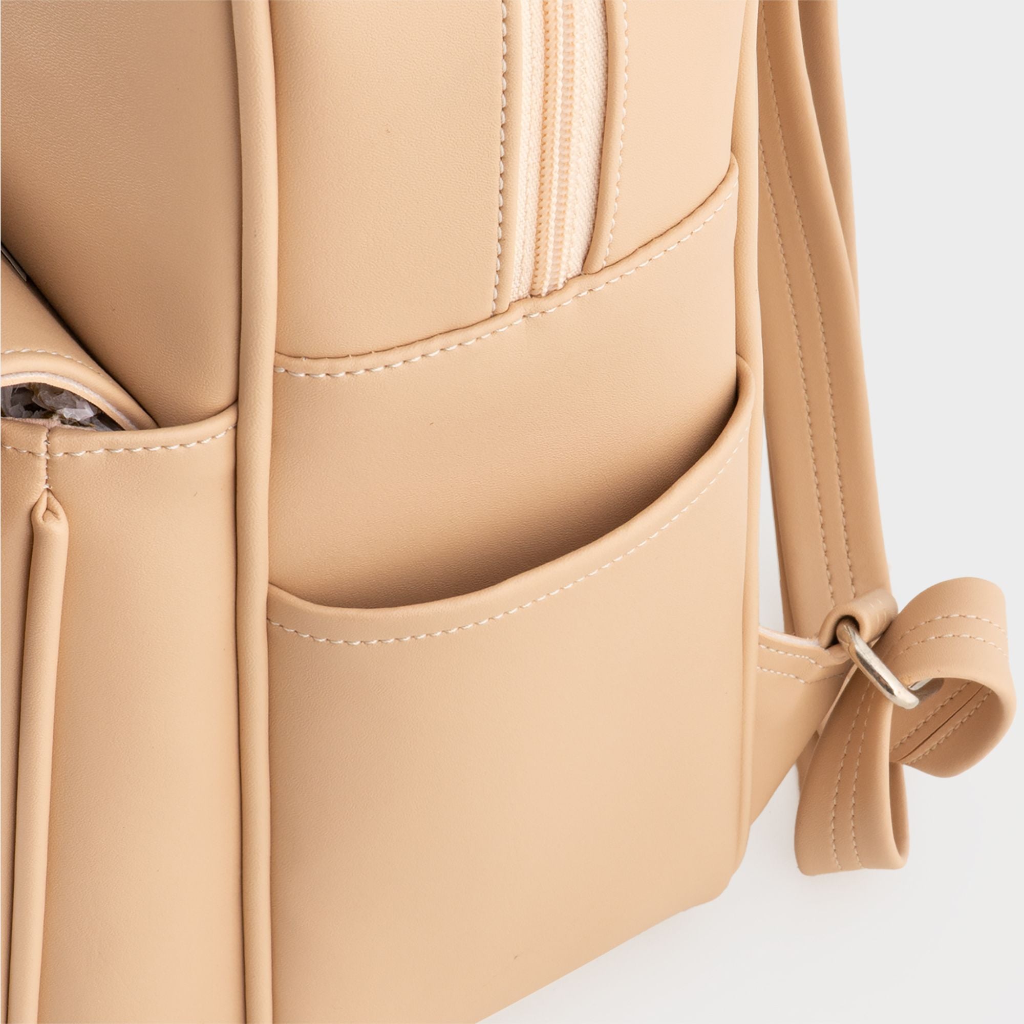 Balo Yuumy (Thời trang nữ phối ngăn cỡ trung - Balo da Seasand YBA109)