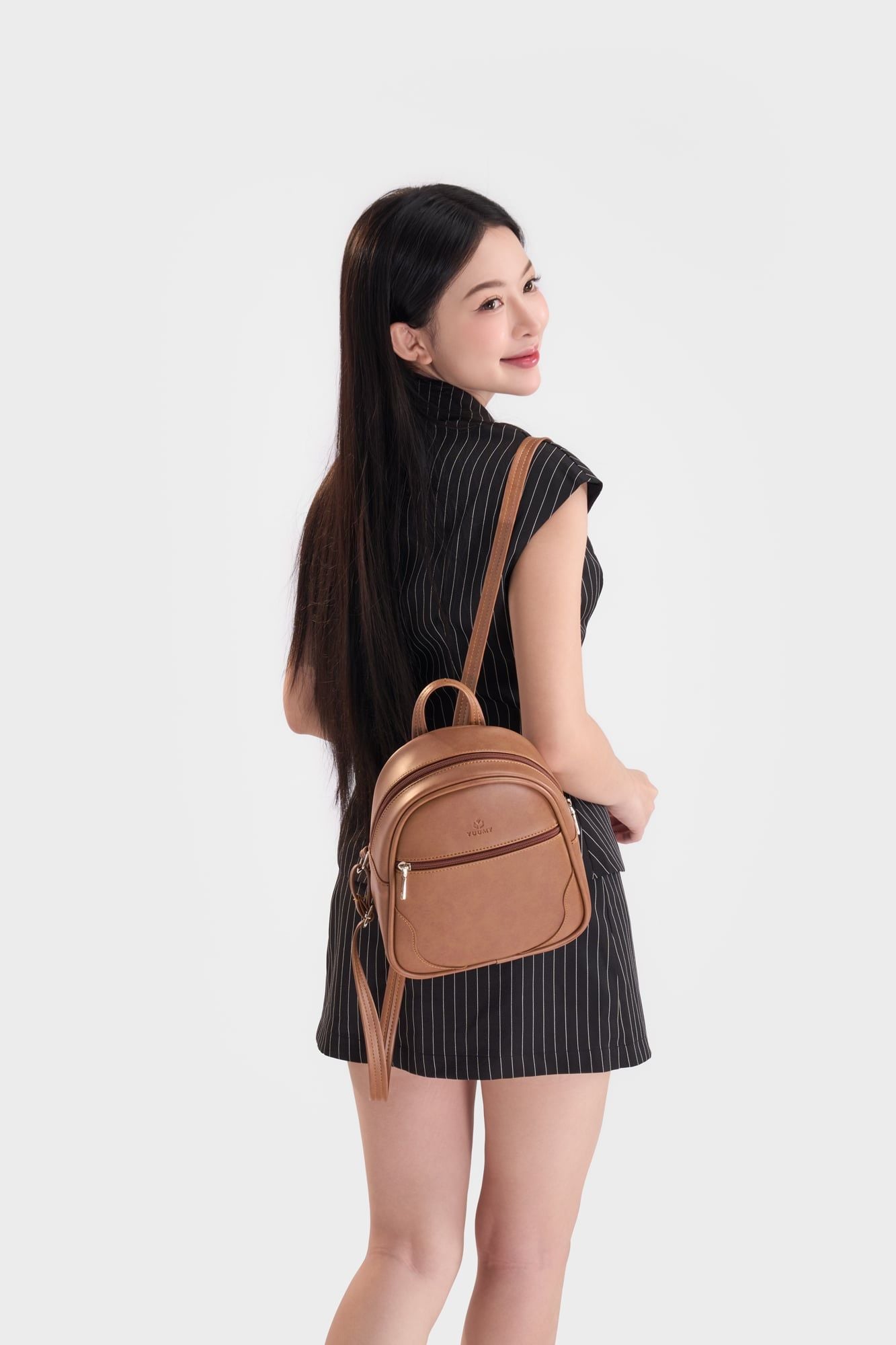 Balo nữ YUUMY YBA115 (Màu Bò đậm)