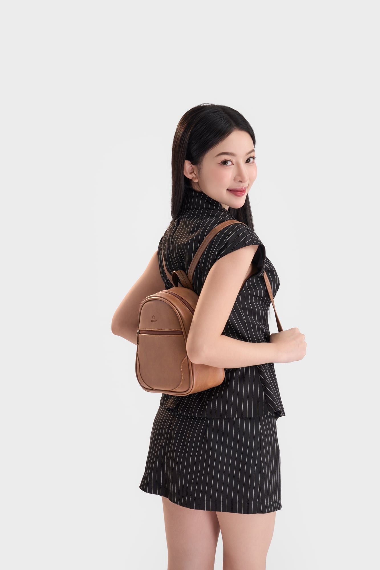 Balo nữ YUUMY YBA115 (Màu Bò đậm)