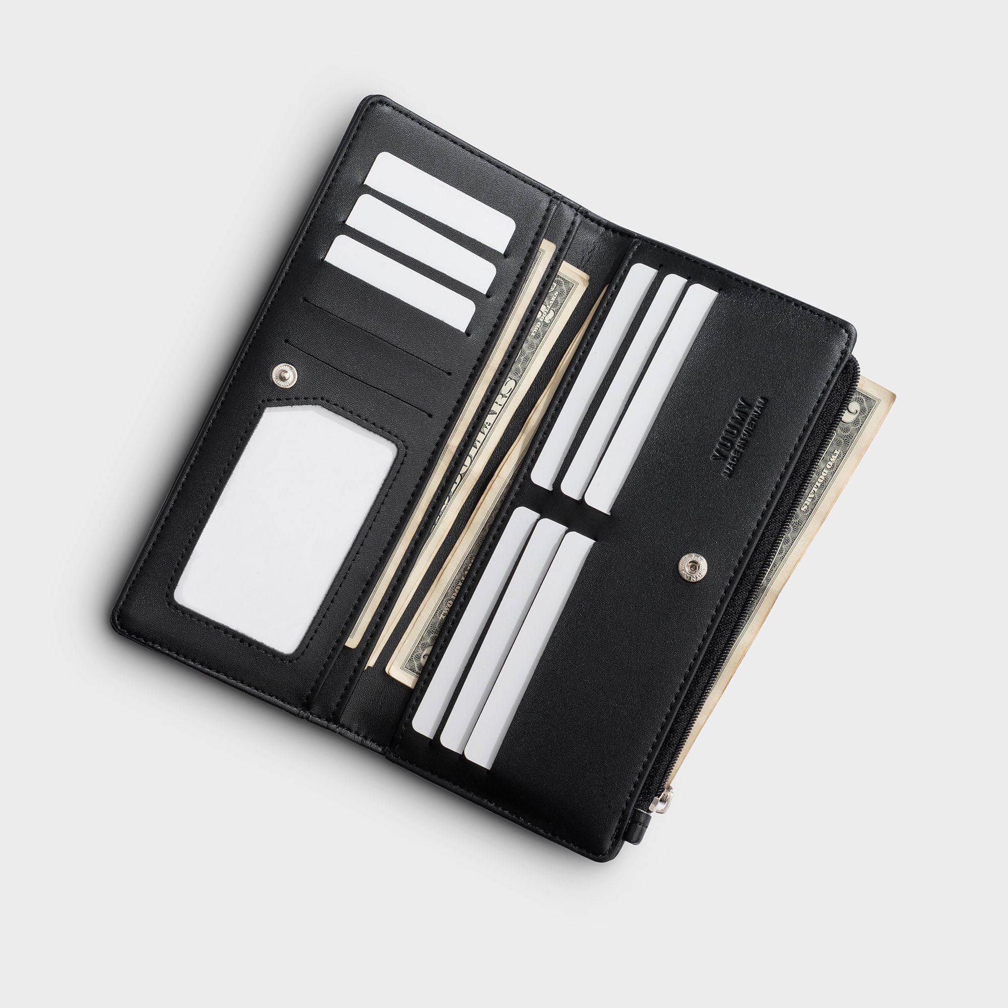 Ví Yuumy (Thời trang nữ cầm tay dáng đứng - Ví da Seasand YV116)