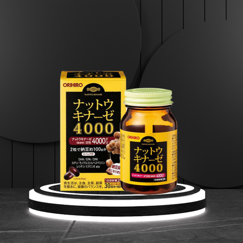 Ngoài Nattokinase, viên Orihiro 4000FU còn chứa DHA, EPA, GABA, Rutin – Tác dụng là gì?