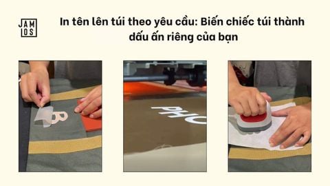 In tên lên túi theo yêu cầu: Biến chiếc túi thành dấu ấn riêng của bạn