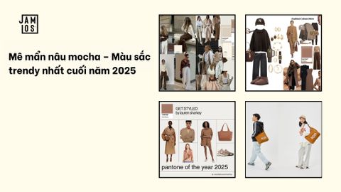 Mê mẩn nâu mocha – Màu sắc trendy nhất cuối năm 2025