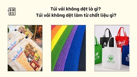 Túi vải không dệt là gì? Túi vải không dệt làm từ chất liệu gì?
