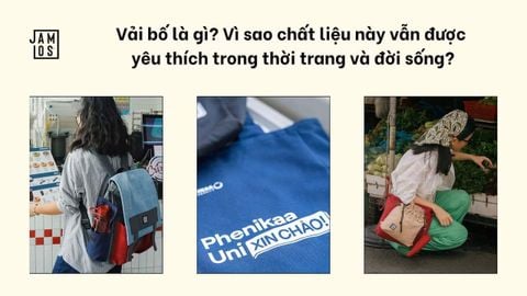 Vải bố là gì? Vì sao chất liệu này vẫn được yêu thích trong thời trang và đời sống?