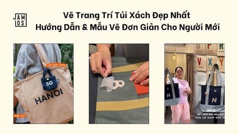 Vẽ Trang Trí Túi Xách Đẹp Nhất: Hướng Dẫn & Mẫu Vẽ Đơn Giản Cho Người Mới