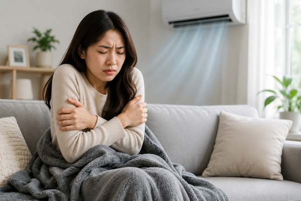 triệu chứng sốc nhiệt lạnh